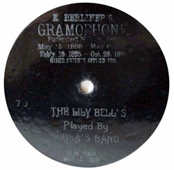 Berliner's Gramophone 70